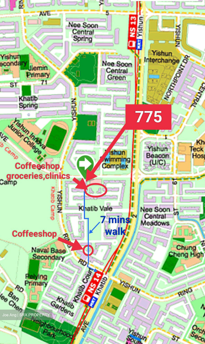 Blk 775 Khatib Vale (Yishun), HDB 5 Rooms #626162471